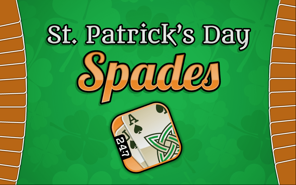 St. Patrick's Day Spades